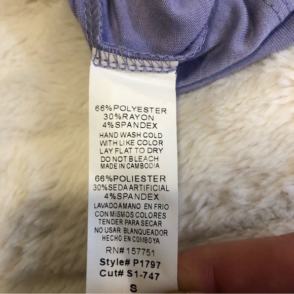 Shop Basic women’s purple casual dress size small - Picture 5 of 6